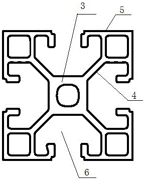 一种可快速扩展的墙体安装基架的制作方法与工艺