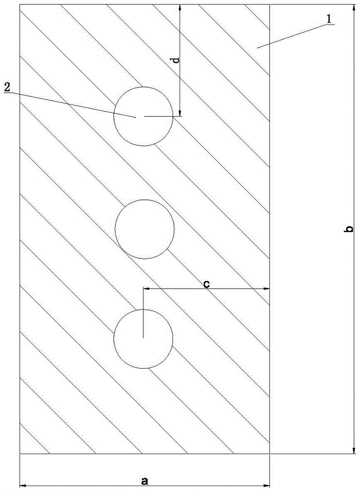 一種模板用支承方條的制作方法與工藝