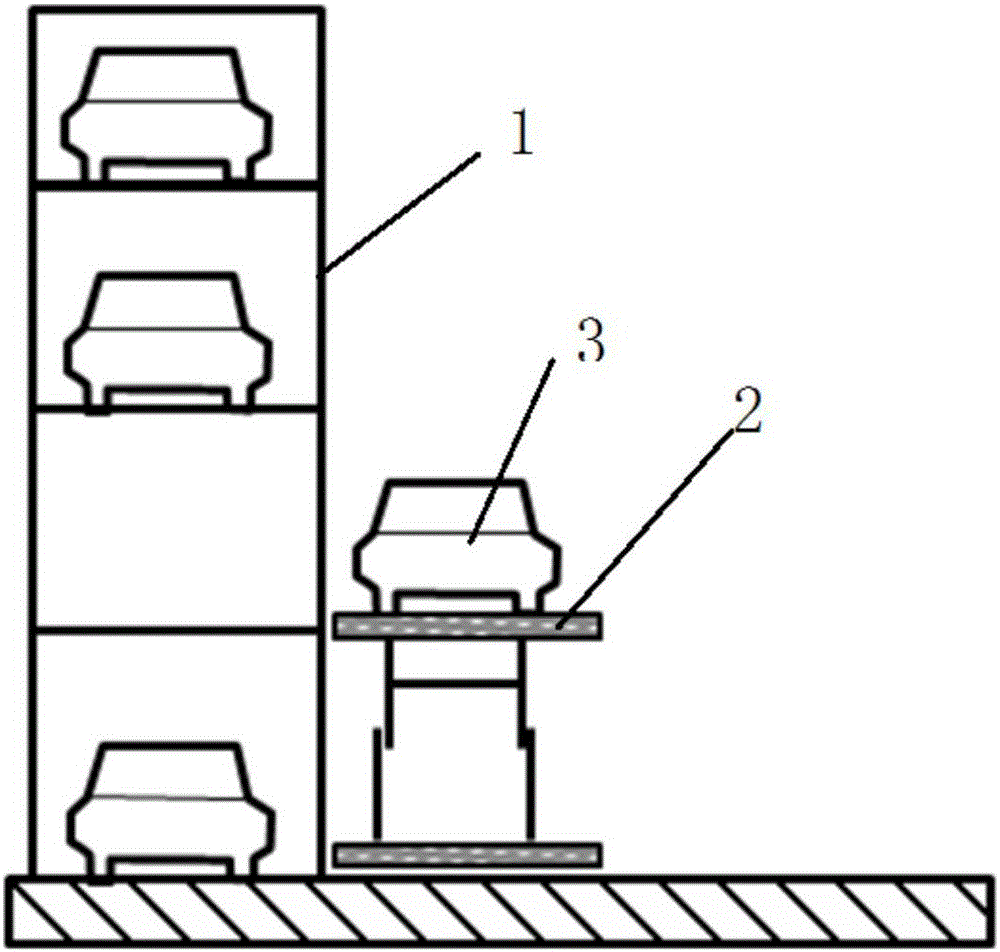 道旁低成本立体停车装置的制作方法