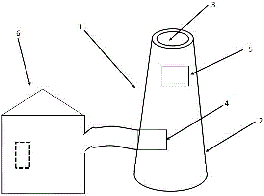 一種具有通風(fēng)散熱功能的單管塔的制作方法與工藝