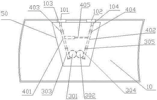 手套箱锁扣拉杆套的制作方法与工艺