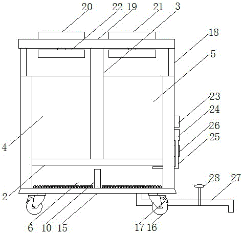 一種多功能市政用垃圾箱的制作方法與工藝