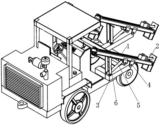 一种钻孔车用可移动钻孔装置的制作方法