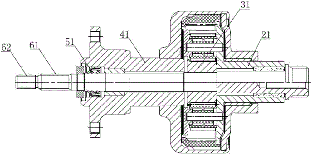 用于洗衣機(jī)中減速離合器傳動(dòng)裝置的驅(qū)動(dòng)軸及洗衣機(jī)的制作方法