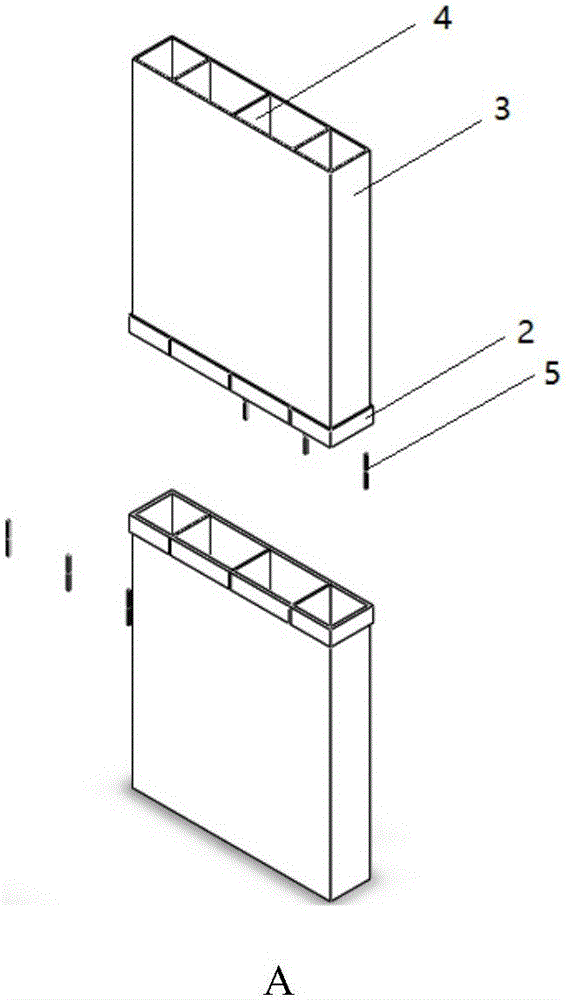 采用双环形连接件的多腔钢管混凝土组合柱的制作方法与工艺