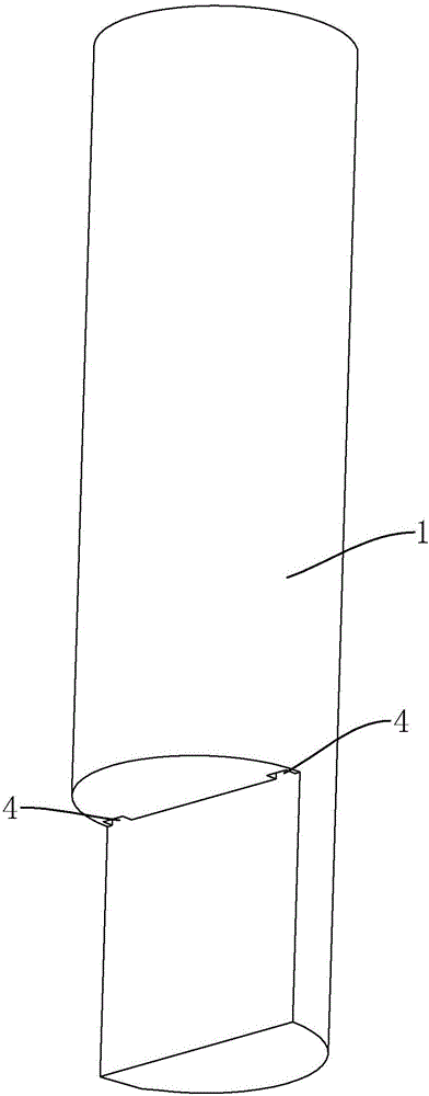 一种古建筑柱根结构的制作方法与工艺