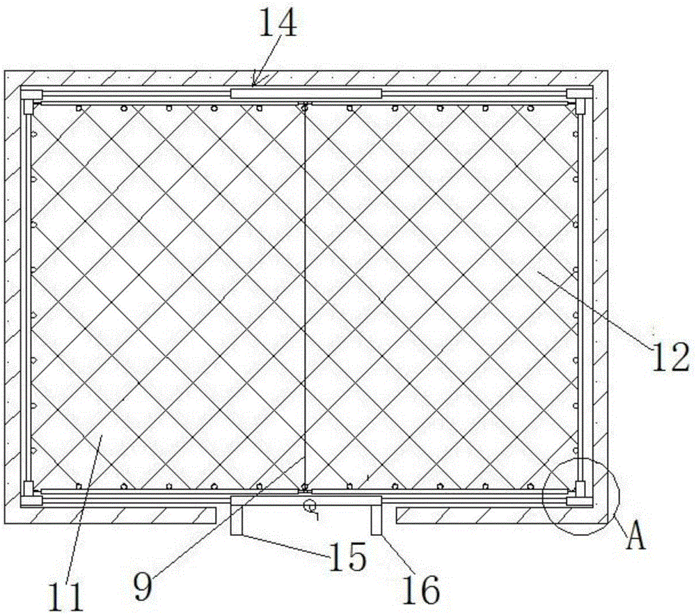 一种工具式电梯井内防护施工结构的制作方法与工艺