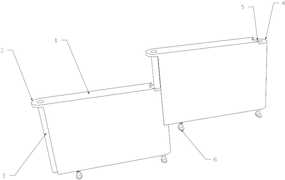 一种移动式道路围栏的制作方法与工艺