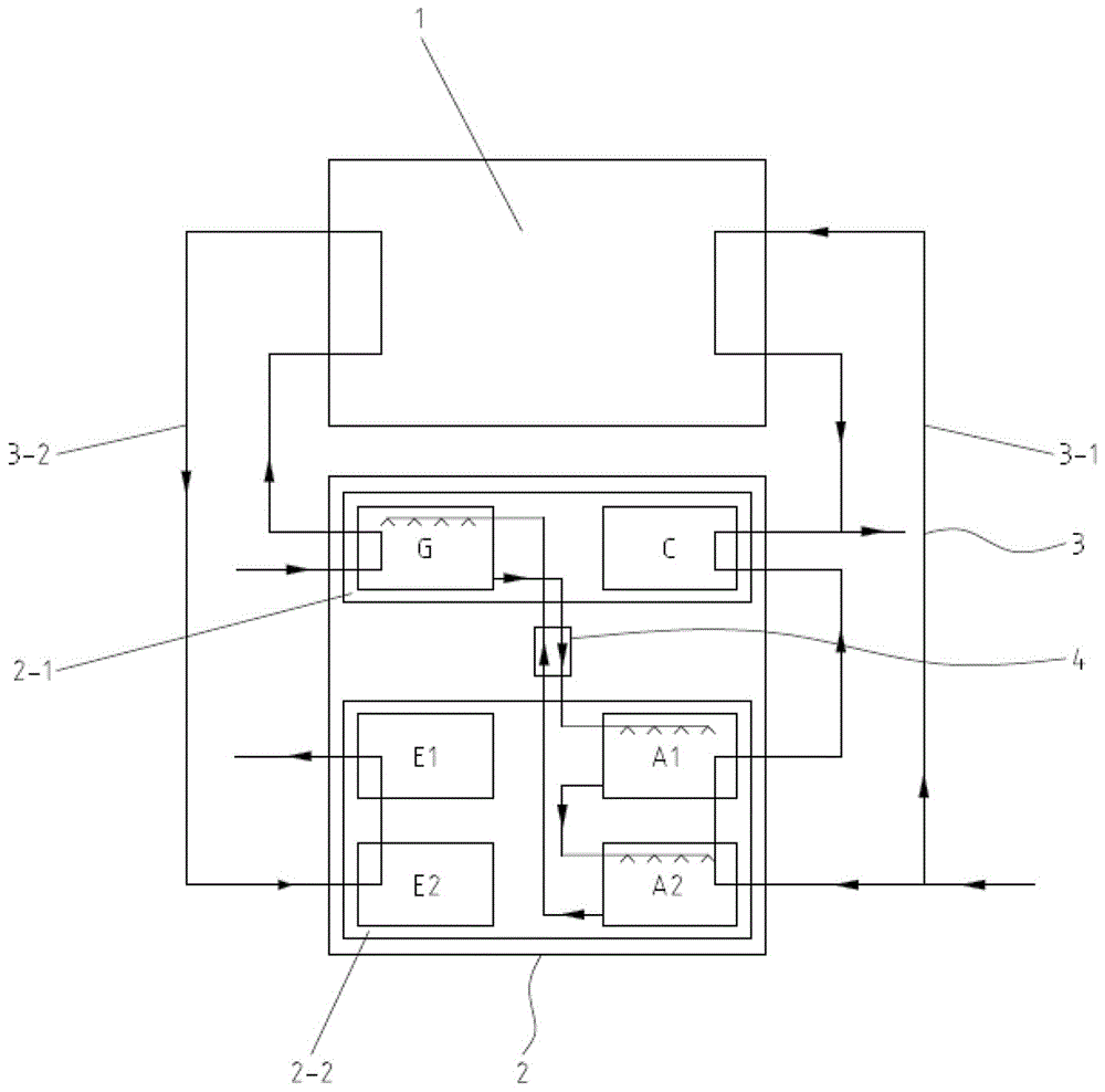 一种分体式吸收式换热机组的制作方法与工艺