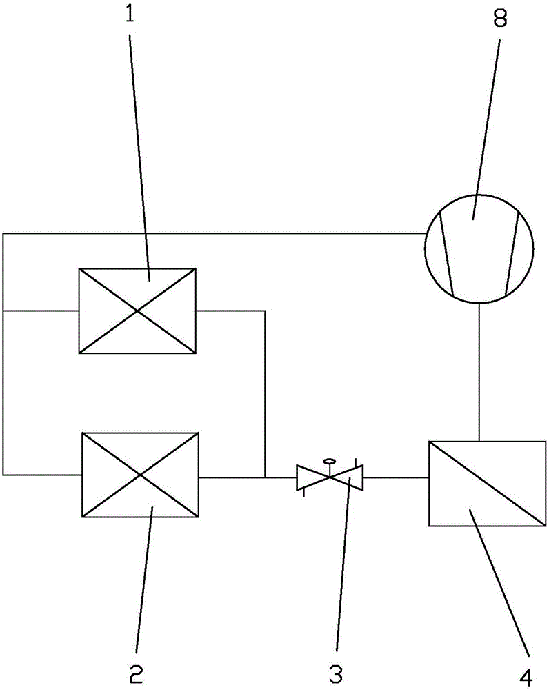 一種空氣能冷熱水系統(tǒng)的制作方法與工藝