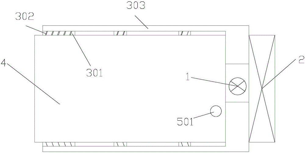 一种卧式冰柜的风道系统及其冰柜的制作方法与工艺