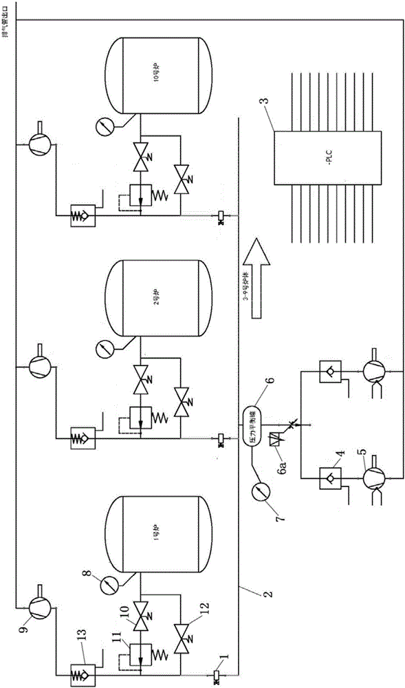 維持爐內(nèi)壓力平衡的抽氣裝置及用于爐的抽氣系統(tǒng)的制作方法