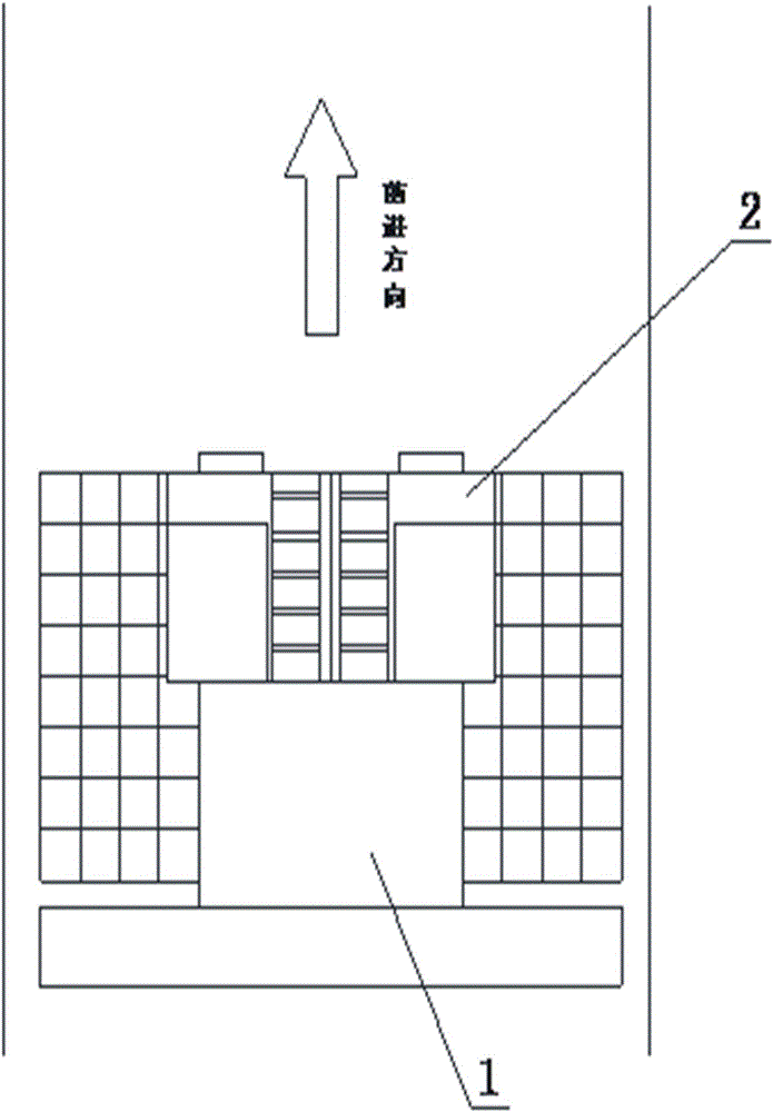 瀝青路面層間熱連接加熱裝置的制作方法