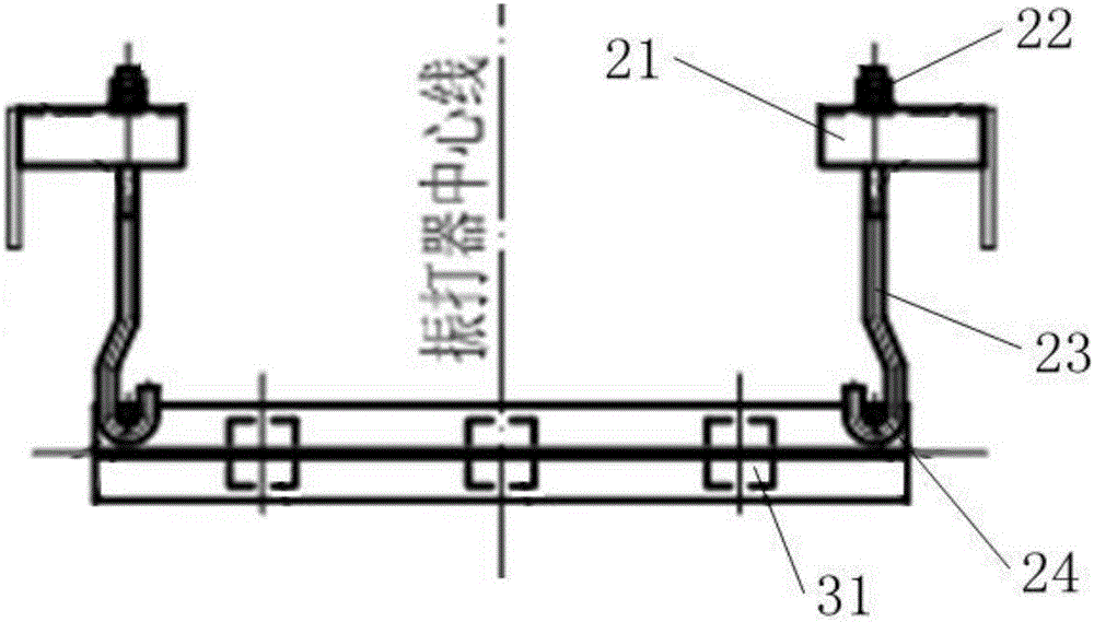 一種清灰振打器與振打桿連接結(jié)構(gòu)的制作方法與工藝