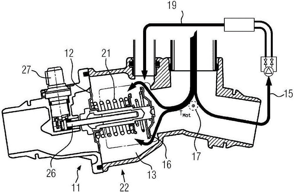 用于監(jiān)測(cè)內(nèi)燃機(jī)的冷卻劑回路的控制閥的打開(kāi)狀態(tài)的方法及其設(shè)備與流程