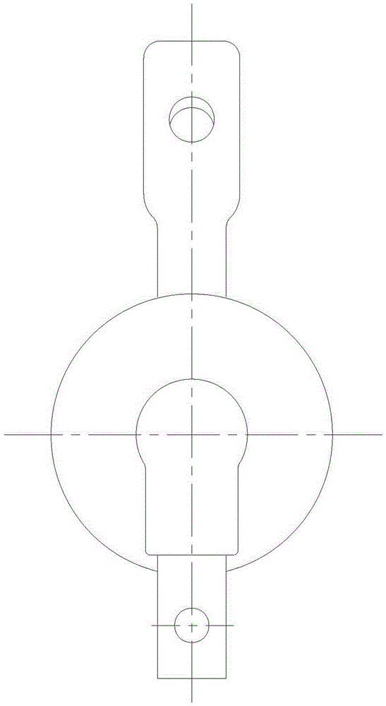 絕緣子端面延長處尺寸檢測輔助件的制作方法與工藝