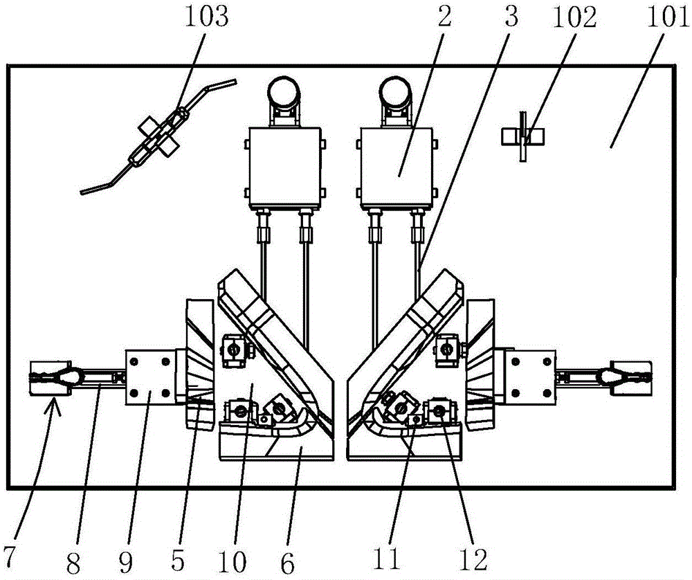 汽車(chē)三角翼子板總成檢具的制作方法與工藝