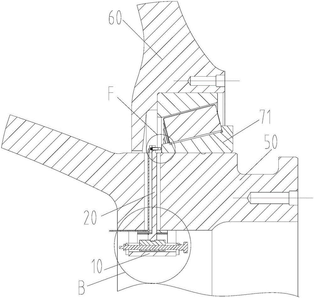 轴向游隙测量装置及风力发电机组的制作方法