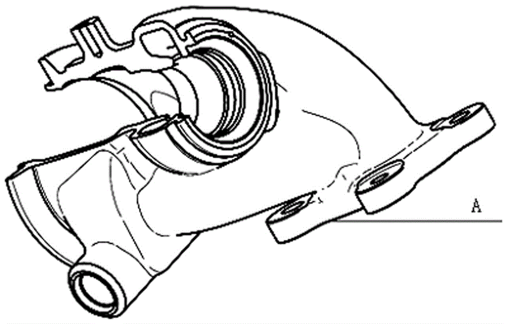 一種渦輪增壓器的蝸殼結(jié)構(gòu)的制作方法與工藝