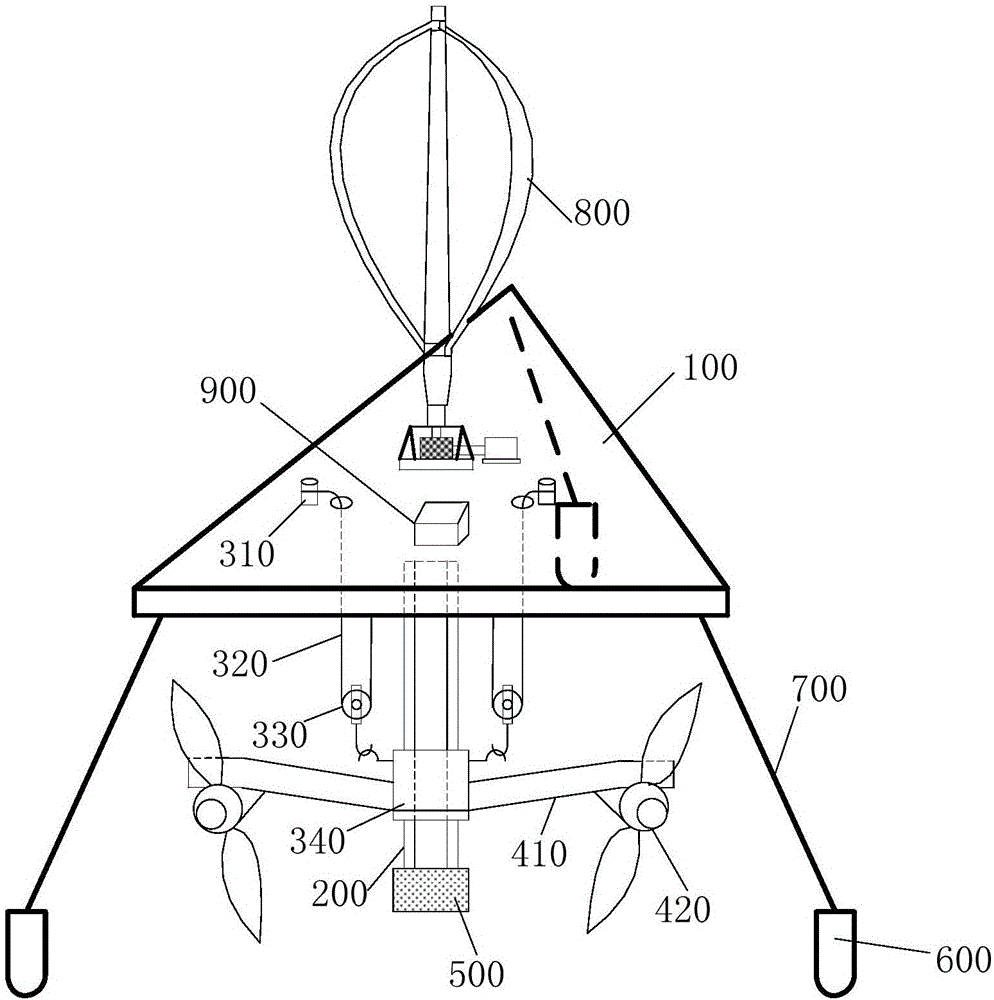 潮流發(fā)電系統(tǒng)的維護(hù)裝置的制作方法