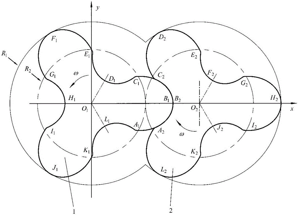 一种三叶椭圆弧型凸轮转子的制作方法与工艺