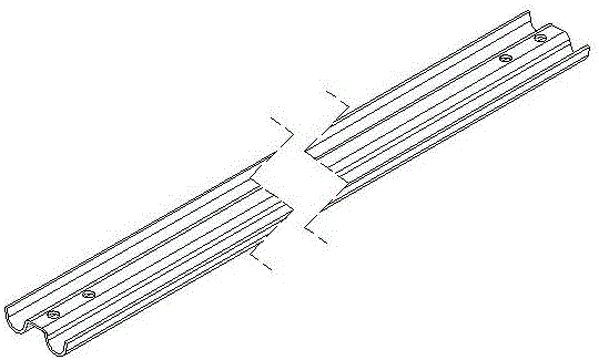 一種公路防護(hù)欄裝置的制作方法