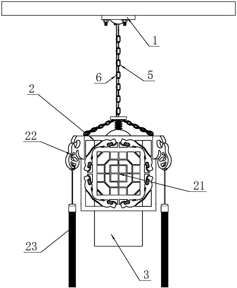 仿古吊灯的制作方法与工艺