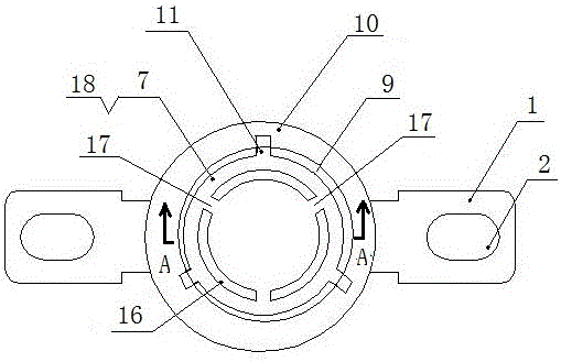 三足涂黑鏤空片漏片溫度控制器的制作方法與工藝