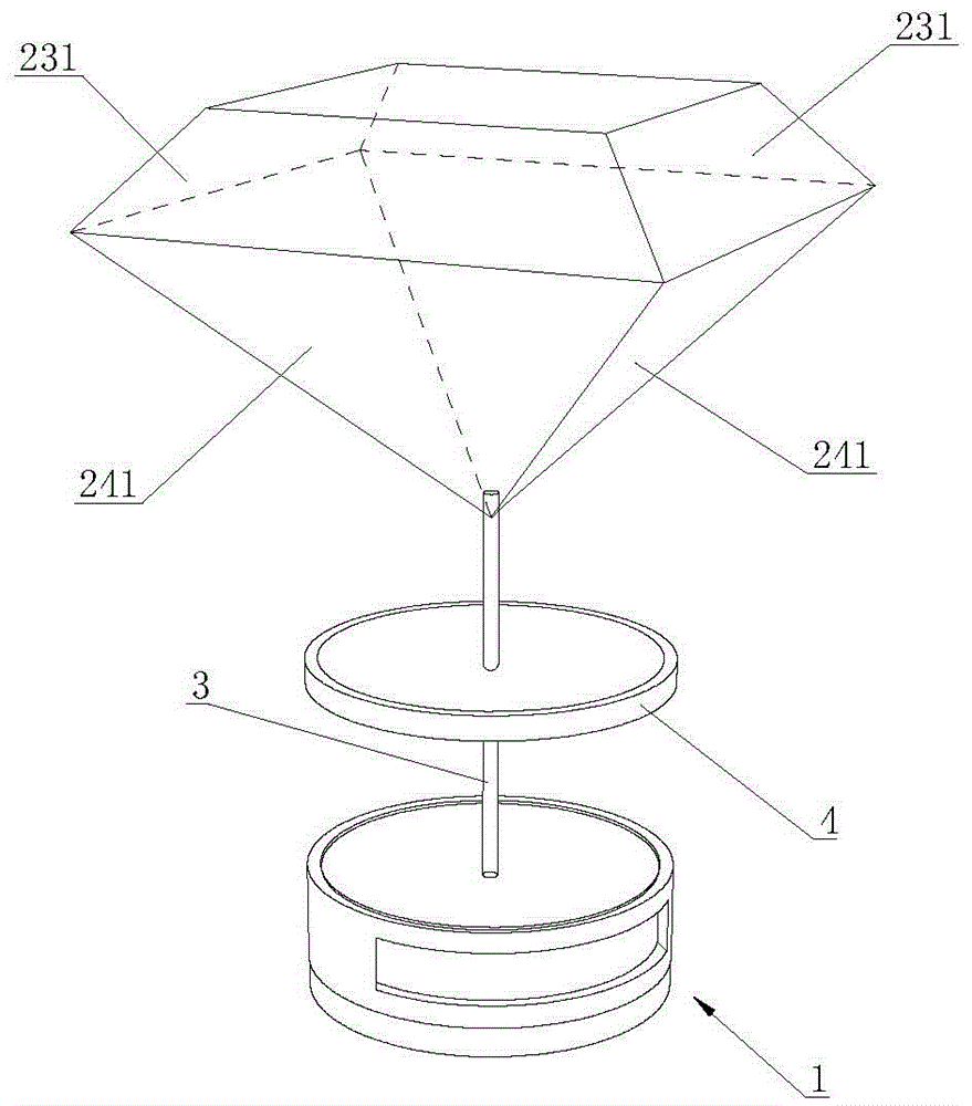 可用于点餐的智能全息投影器结构的制作方法与工艺