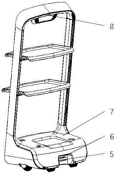 一種移動(dòng)機(jī)器人防短路自動(dòng)充電結(jié)構(gòu)的制作方法與工藝