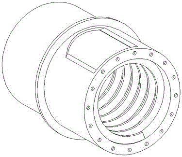 一种双向螺旋驱动的内部循环型煅烧装置的制作方法