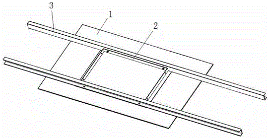 背面框架式双玻太阳能组件的安装结构的制作方法与工艺