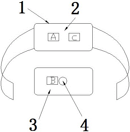 一種手環(huán)佩戴判斷的系統(tǒng)的制作方法與工藝