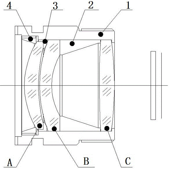 f19mm長波非制冷光學無熱化鏡頭的制作方法與工藝