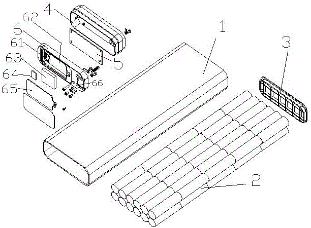 一种带修复器接口的电池盒的制作方法