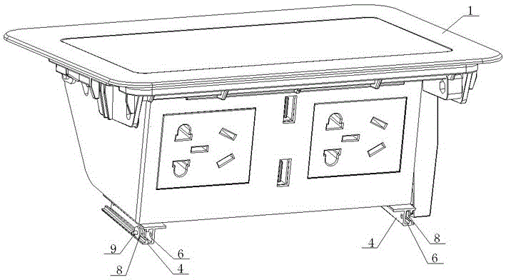 翻转式桌面插座的制作方法与工艺