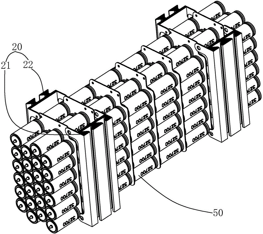 一种电池模组固定结构的制作方法与工艺