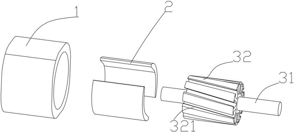 內(nèi)轉(zhuǎn)子式電機(jī)的制作方法與工藝