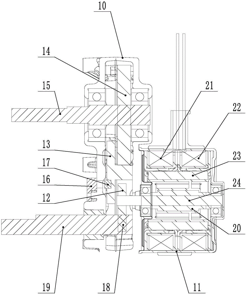 大棚放風(fēng)機(jī)用電機(jī)的制作方法與工藝