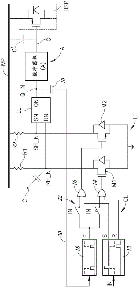 用于經由電源線驅動負載的電平移位器電路和電子系統(tǒng)的制作方法與工藝