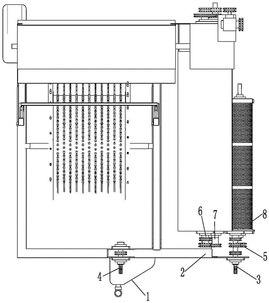 一种瓜类收获取籽机的传动机构的制作方法与工艺