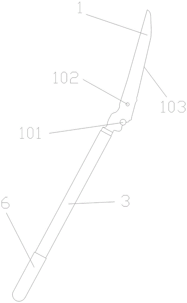 可拆分园林剪的制作方法与工艺