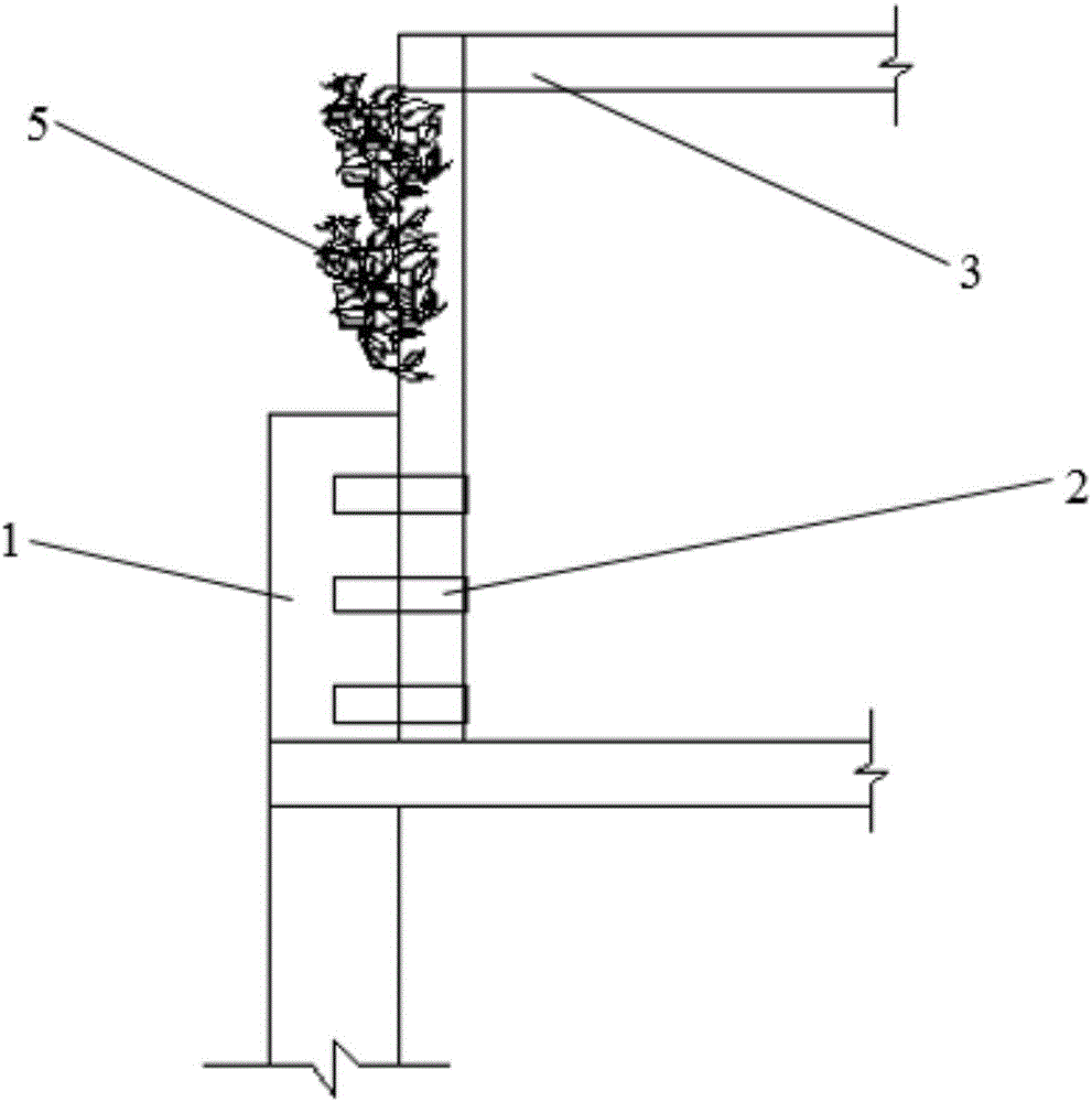 一種建筑屋頂綠色遮陽結構的制作方法與工藝