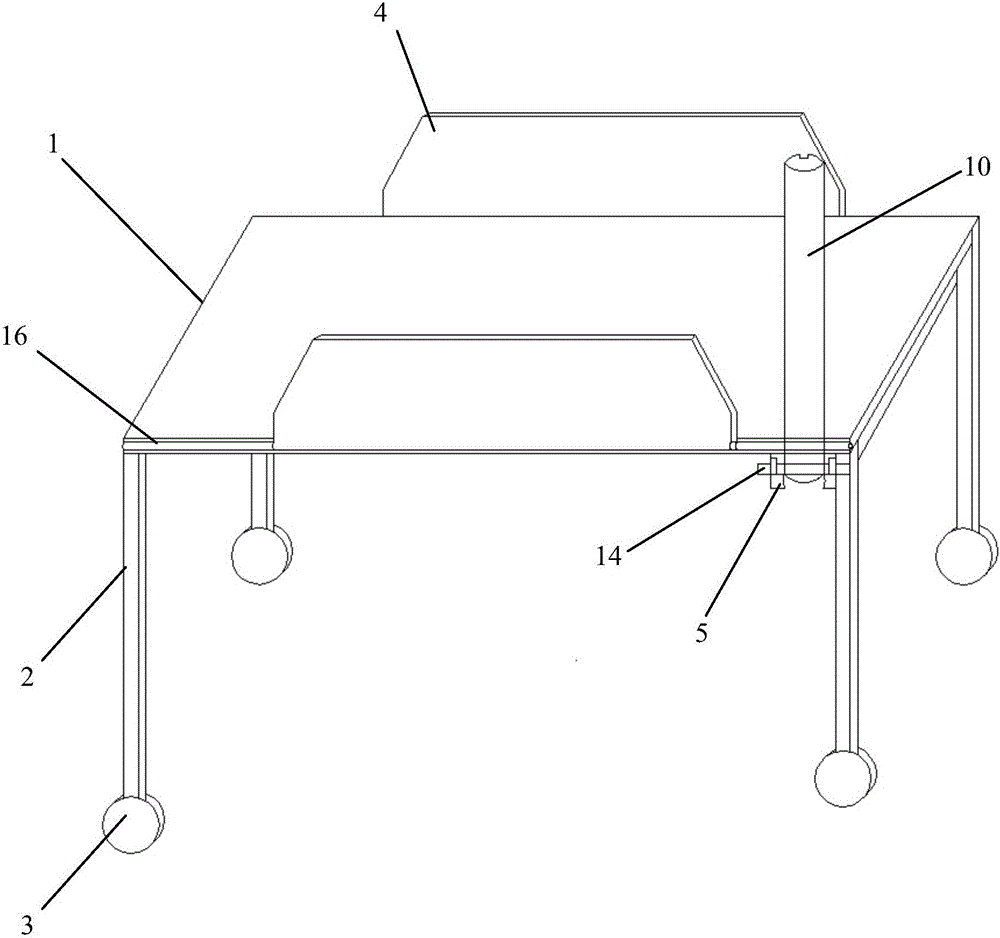 移动病床的制作方法与工艺