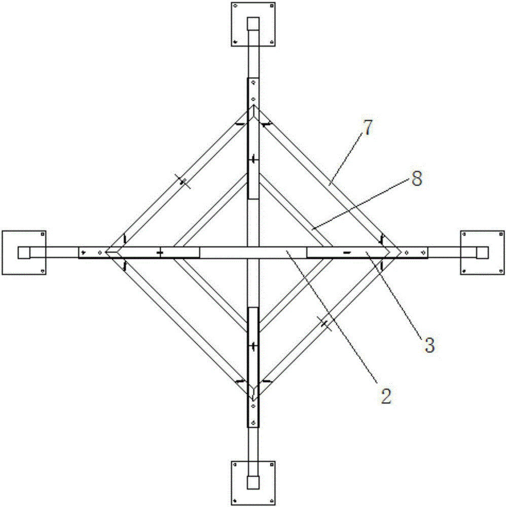 一种四人电动蹦极底座结构的制作方法与工艺