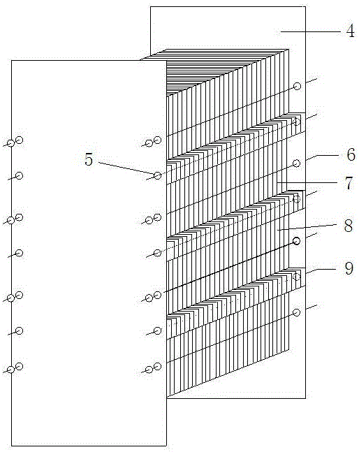 一种带有悬挂臂的电渗析隔板的制作方法与工艺