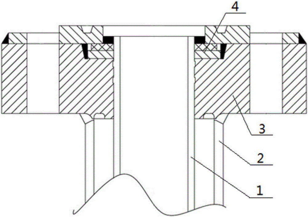 一种套管式换热器管头连接结构的制造方法与工艺