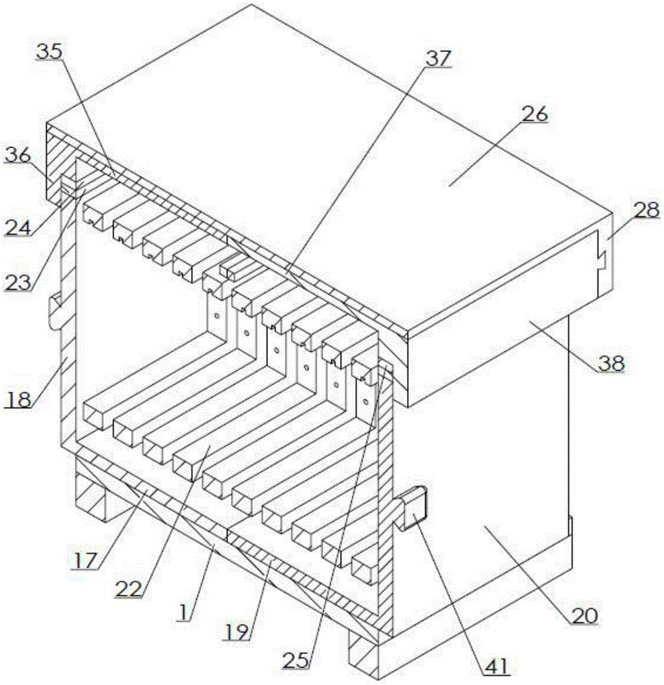 带抽拉侧拓继箱的蜂箱的制造方法与工艺