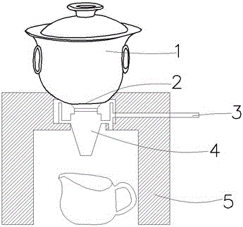 一種新型自動(dòng)茶具的制造方法與工藝