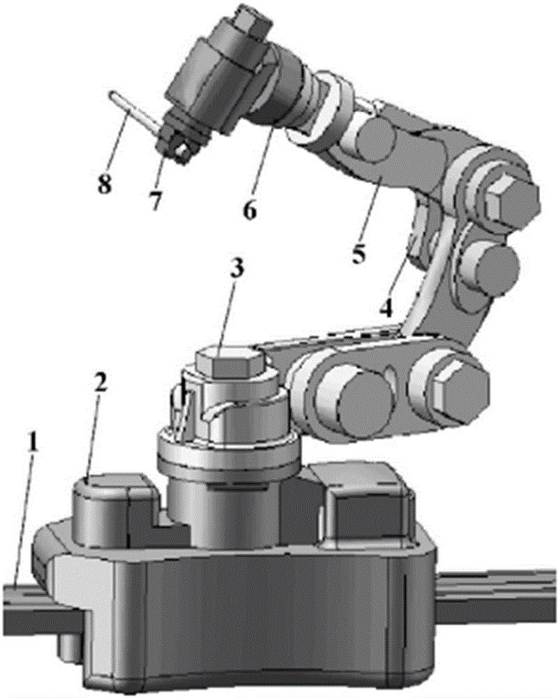 一种轨道式焊接机器人的制造方法与工艺